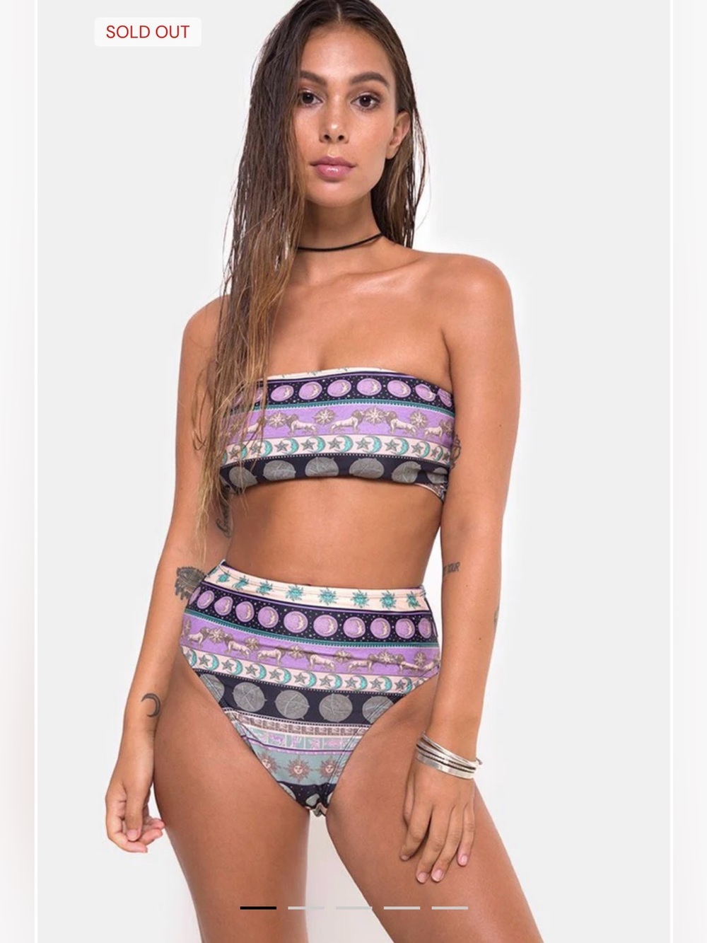 Motel Rocks Lien Bikini In Eclipse NWT Size Small